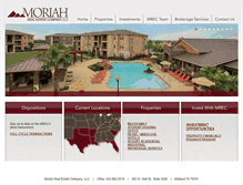 Tablet Screenshot of moriahrealestate.com